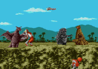 Ultraman vs. Kaijuu Gundan screenshot 2 for Sega Pico